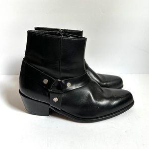 Vintage Black Western Boots